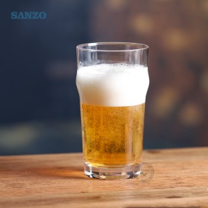 Sanzo 8 Oz Bia Glass Tùy chỉnh Bia Glass Glass Party Glass Glass