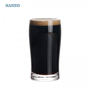 Sanzo 7 Oz Mini Bia Mug Tùy chỉnh In Logo Bia Glass Paneled Glass Glass Mug