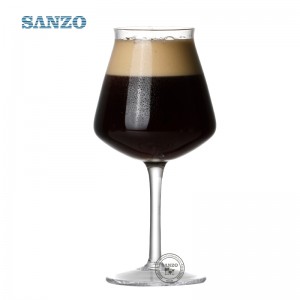 Sanzo Alcohol Bia Glass Tùy chỉnh Handmade Rõ ràng Bia Steins Perfect Bia Glass