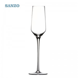 SANZO Bohemia Crystal Tùy chỉnh Handmade Rõ ràng Bán buôn Ly Champagne Bán buôn nóng Bán ly Champagne giá rẻ