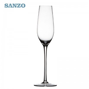 SANZO Blue Root Champagne Flute Tùy chỉnh Handmade Champagne Cốc nhỏ Khuyến mại Bán nóng Sáo Champagne giá rẻ